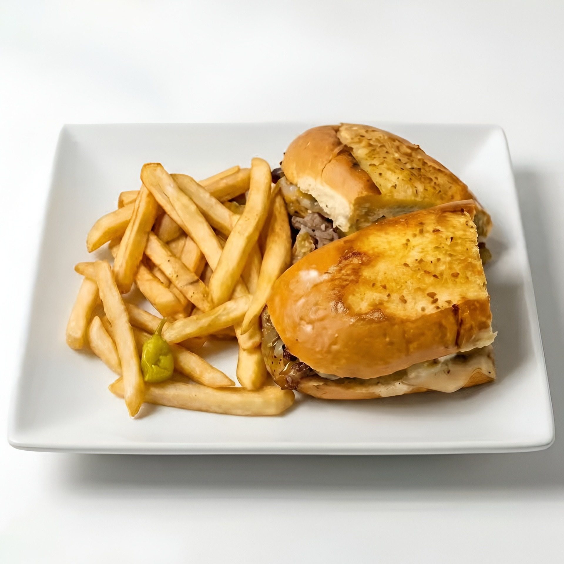 The French Dip and Beef & Blue Melt